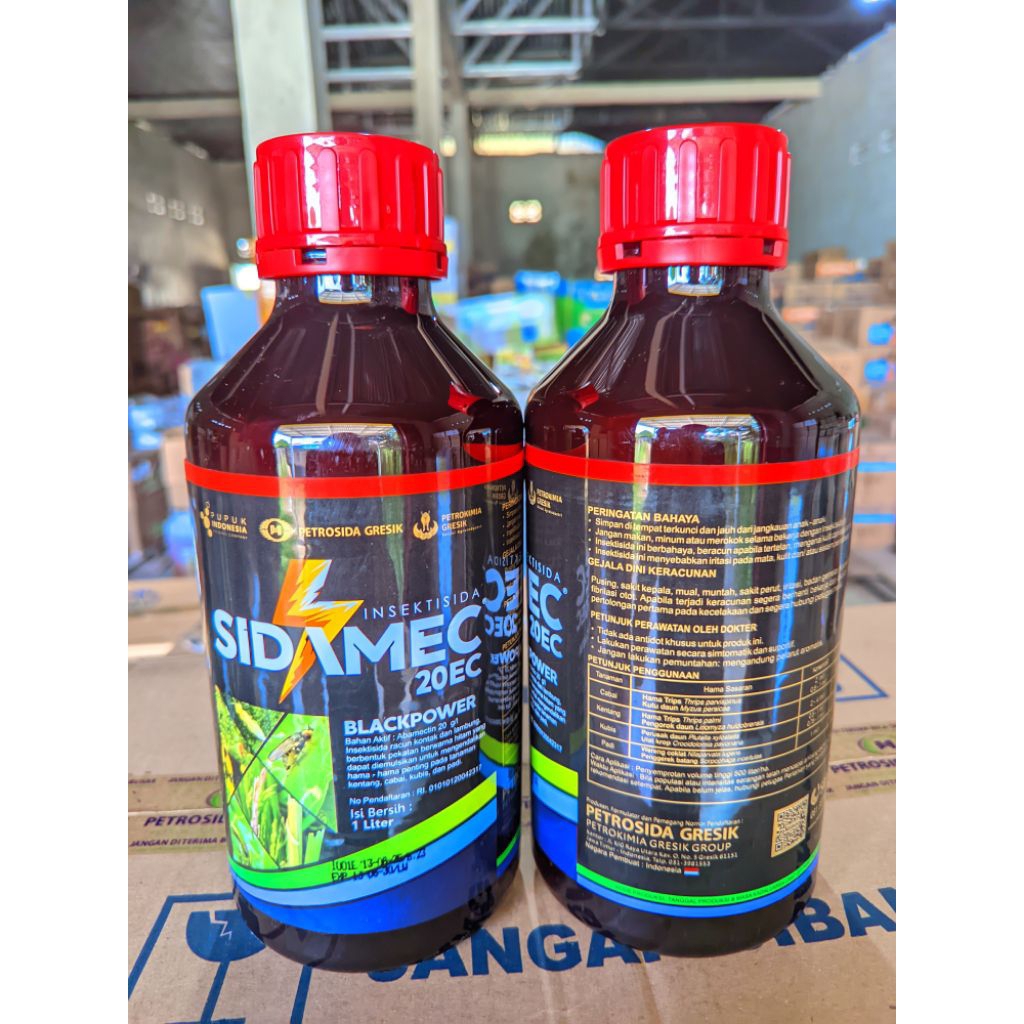 Insektisida Sidamec Black 20 EC 1 Liter | Efektif Membasmi Hama