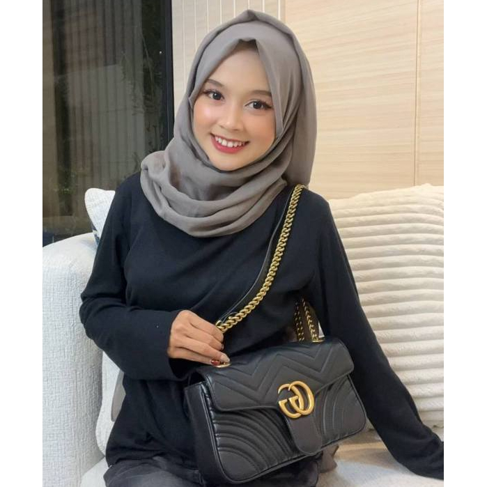 07/ Tas Selempang & Bahu Wanita Marmont 22cm