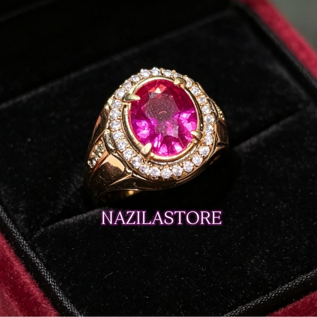 CINCIN BATU MERAH SIAM ROS 10X12 MINIMALIS DIMENSI KANTORAN