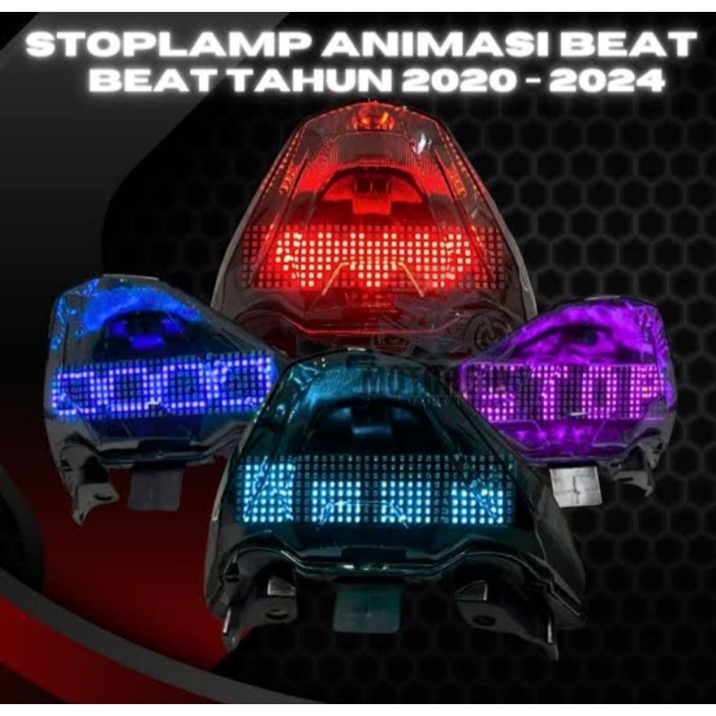 Lampu belakang BEAT lampu variasi