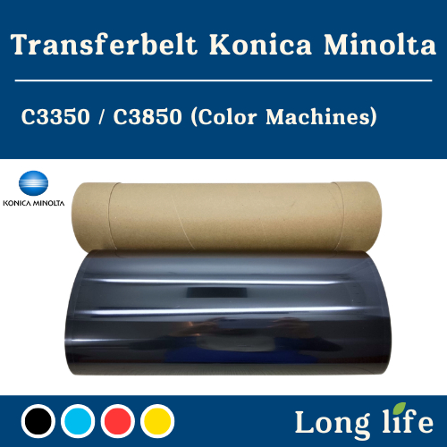 IBT Transferbelt KM C3350 / C3850. Konica Minolta Bizhub Color. Transfer Belt OEM (KMT03)