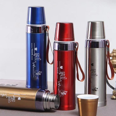 TERMOS VACUUM FLASK UKURAN 800 ML TAHAN PANAS TERMOS AIR PANAS,ANTI TUMPAH