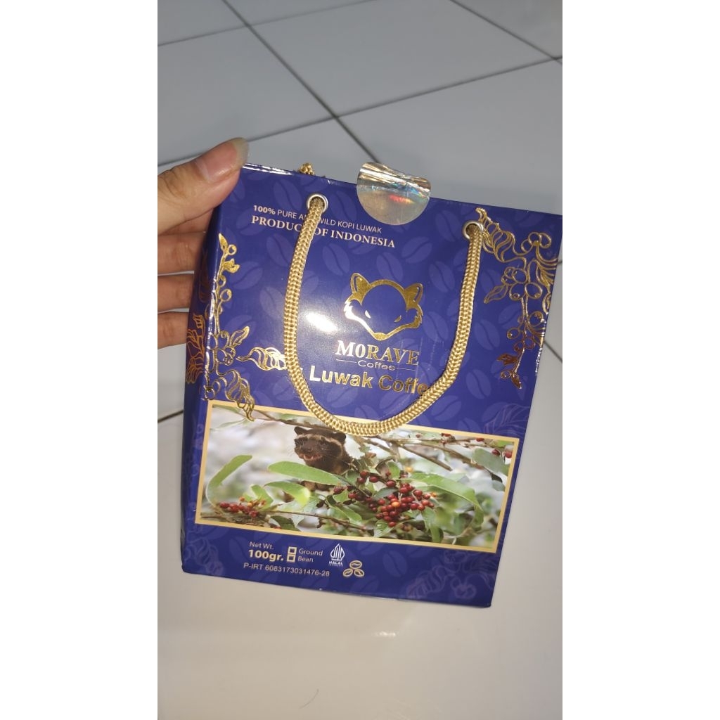 Kopi Luwak Arabica Morave Kopi Luwak Liar 100 gr