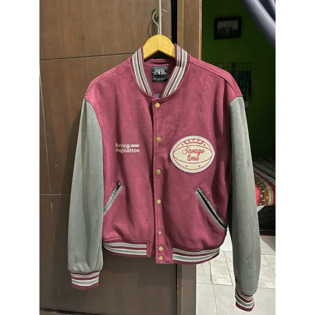 ZARA VARSITY JACKET MEN/WOMEN PRELOVED [ORIGINAL]