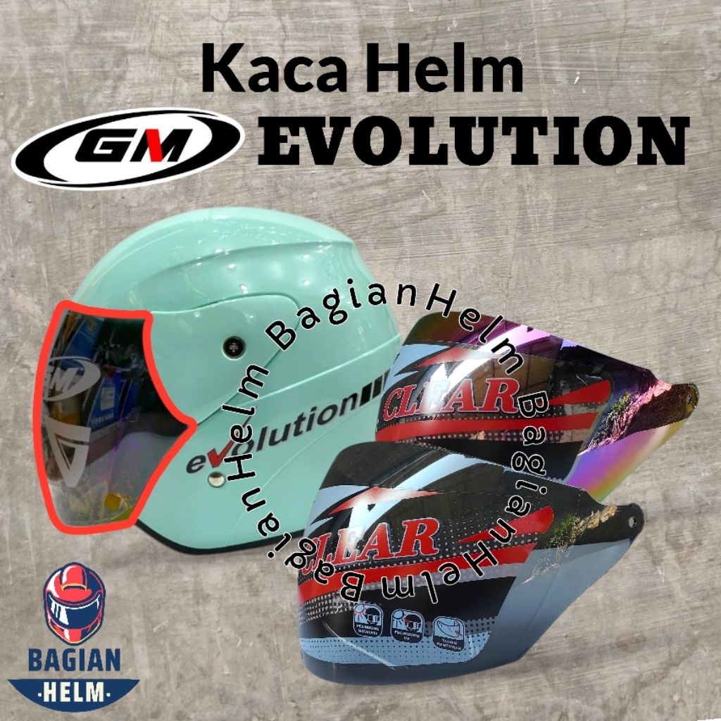 Kaca Helm GM EVOLUTION Visor Helm GM EVOLUTION