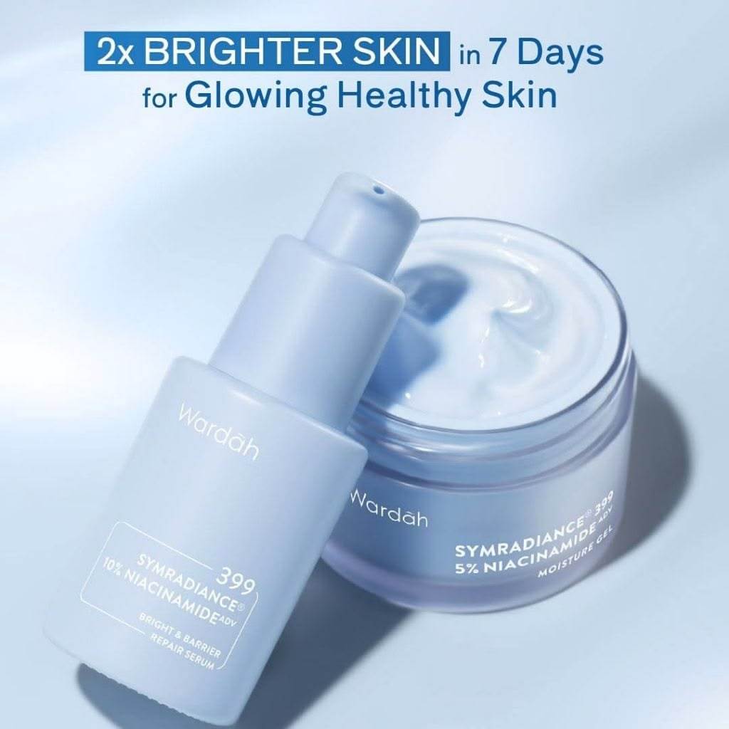 WARDAH Symradiance 399 + 10% Niacinamide Serum | Symradiance Moisturizer
