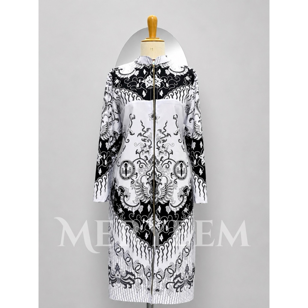 Tunik PGRI 110cm (Kusuma Bangsa) (Zipper Jacket) | MERYEEM