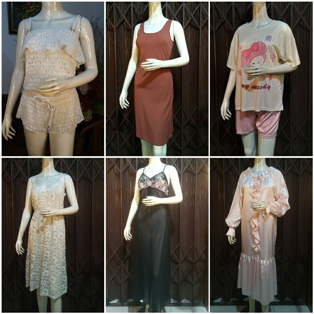 Baju tidur, piama, daster, baju dinas