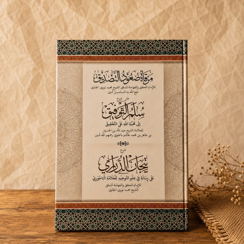 Kitab Mirqotus Suud Tasdiq Syarah Sulam Taufiq Dan Tijan Durori Hard Cover Cetakan Lirboyo Alkamal