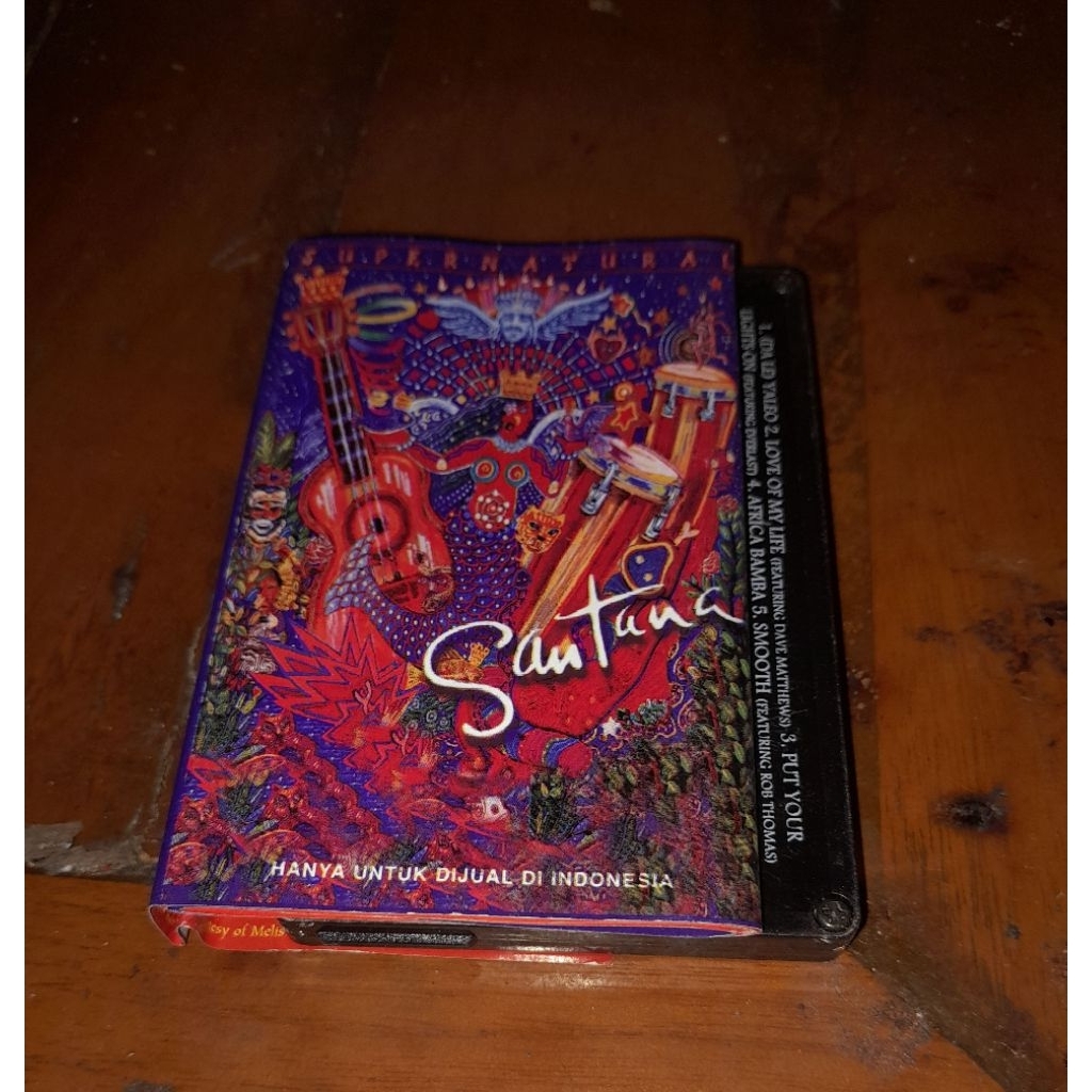 Kaset pita Santana