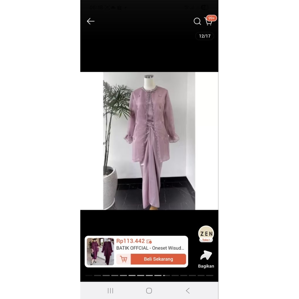 PRELOVED SET OUTFIT KONDANGAN
