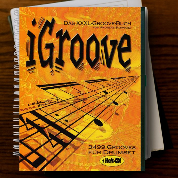 Buku Notasi - iGroove - 3499 Groove For DrumSet - Free Audio Mp3