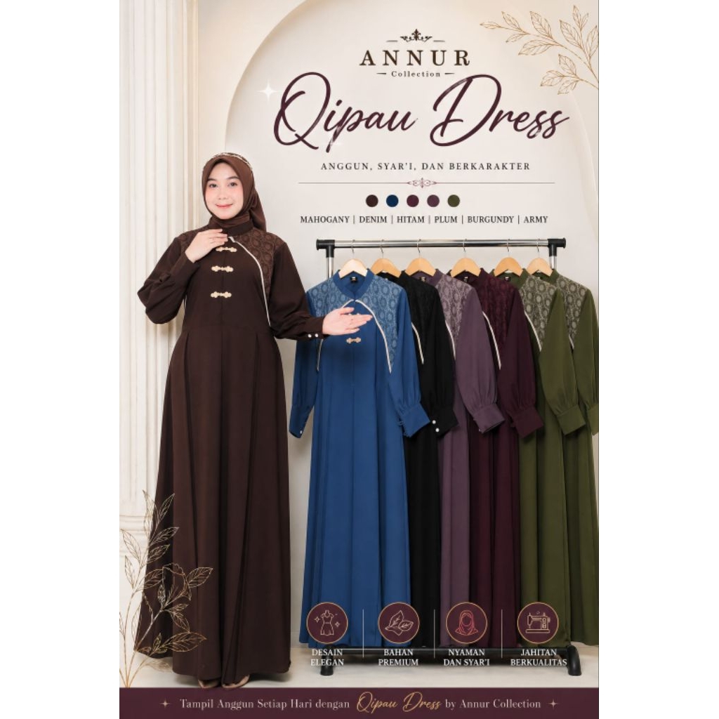 Qipao dress cheongsam annur