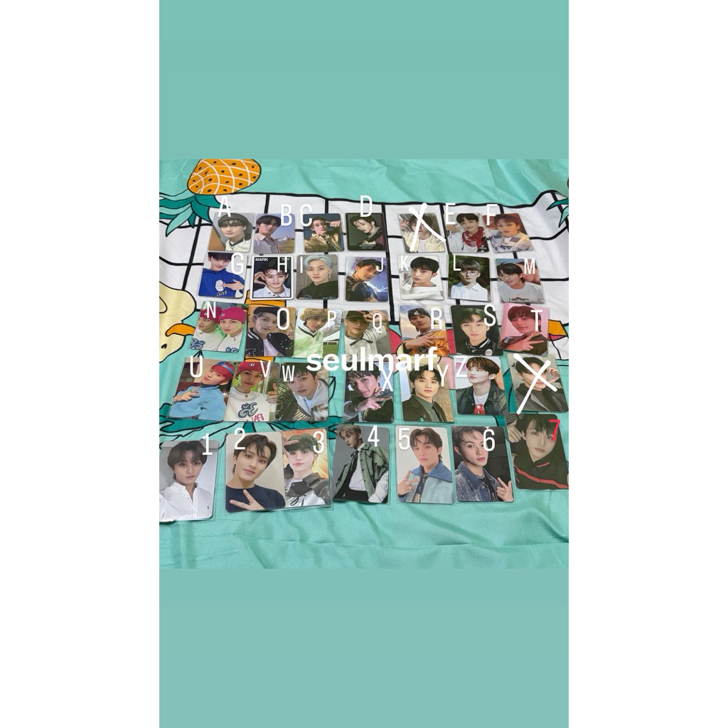 want to sell wts pc photocard mark lee underprice cheap nct dream solo 127 istj dream()scape candy w
