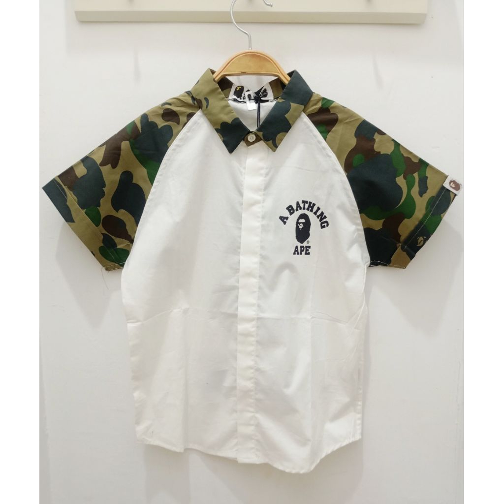 Kemeja Lengan Pendek Size 11y-23y Kemeja Import