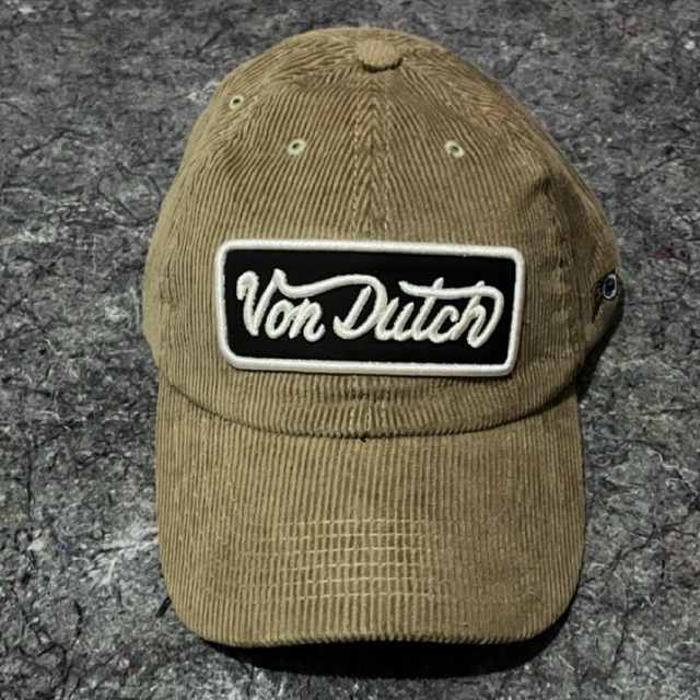 TOPI - 0823 - VONDUTCH - KHAKI - ORIGINAL 100%