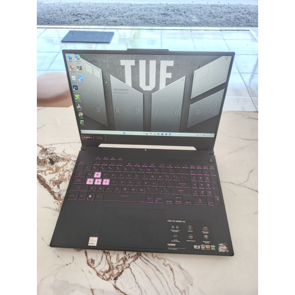 ASUS TUF A15 FA507 | RYZEN 7-6800H | RAM 16 GB | SSD 512 GB | RTX 3050 4 GB