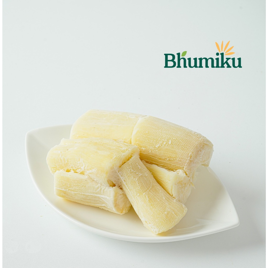 Bhumiku Frozen Cassava | Singkong Frozen | Makanan Tradisional Indonesia, Makanan Lokal Gluten Free 