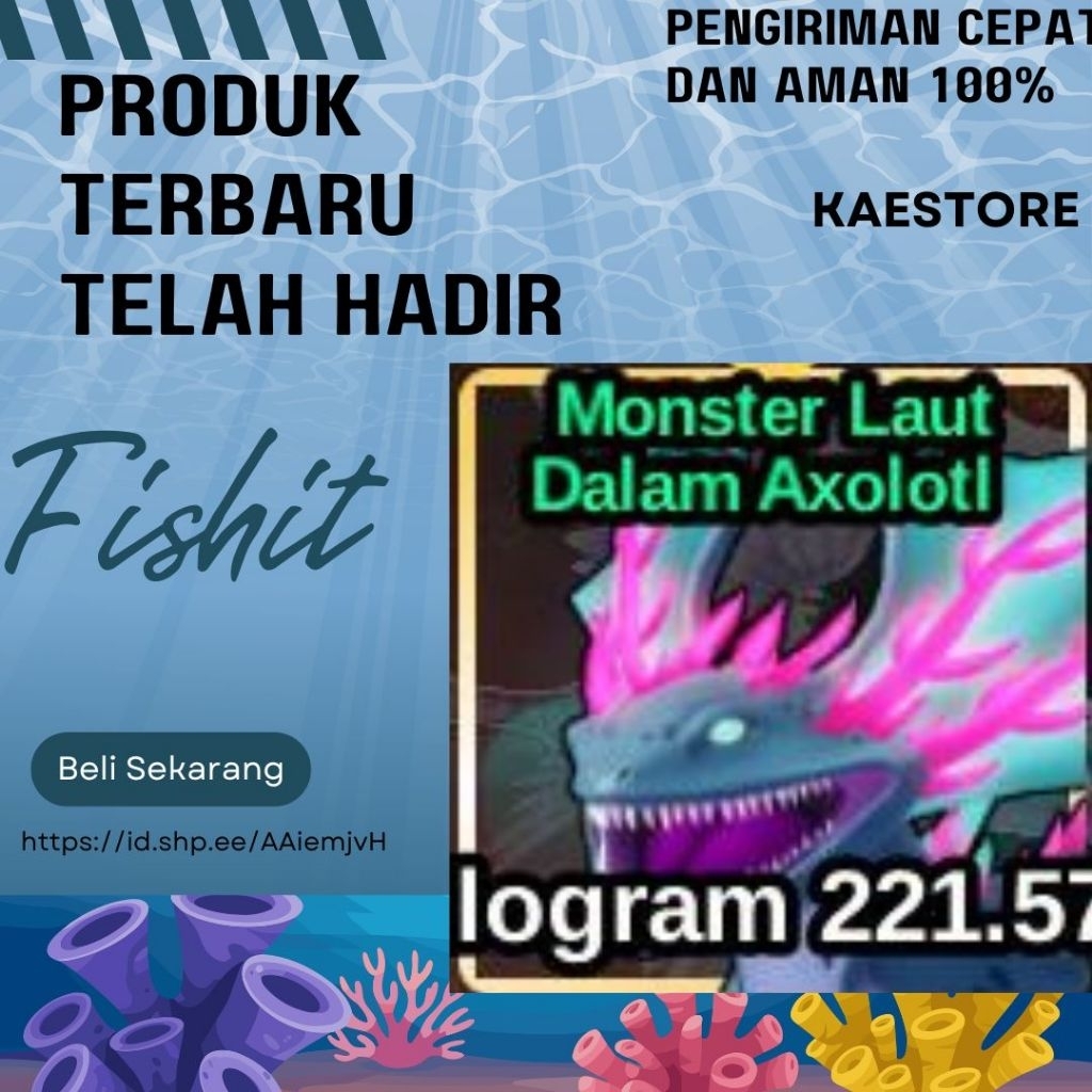 Monster Axolot Lautan Dalam