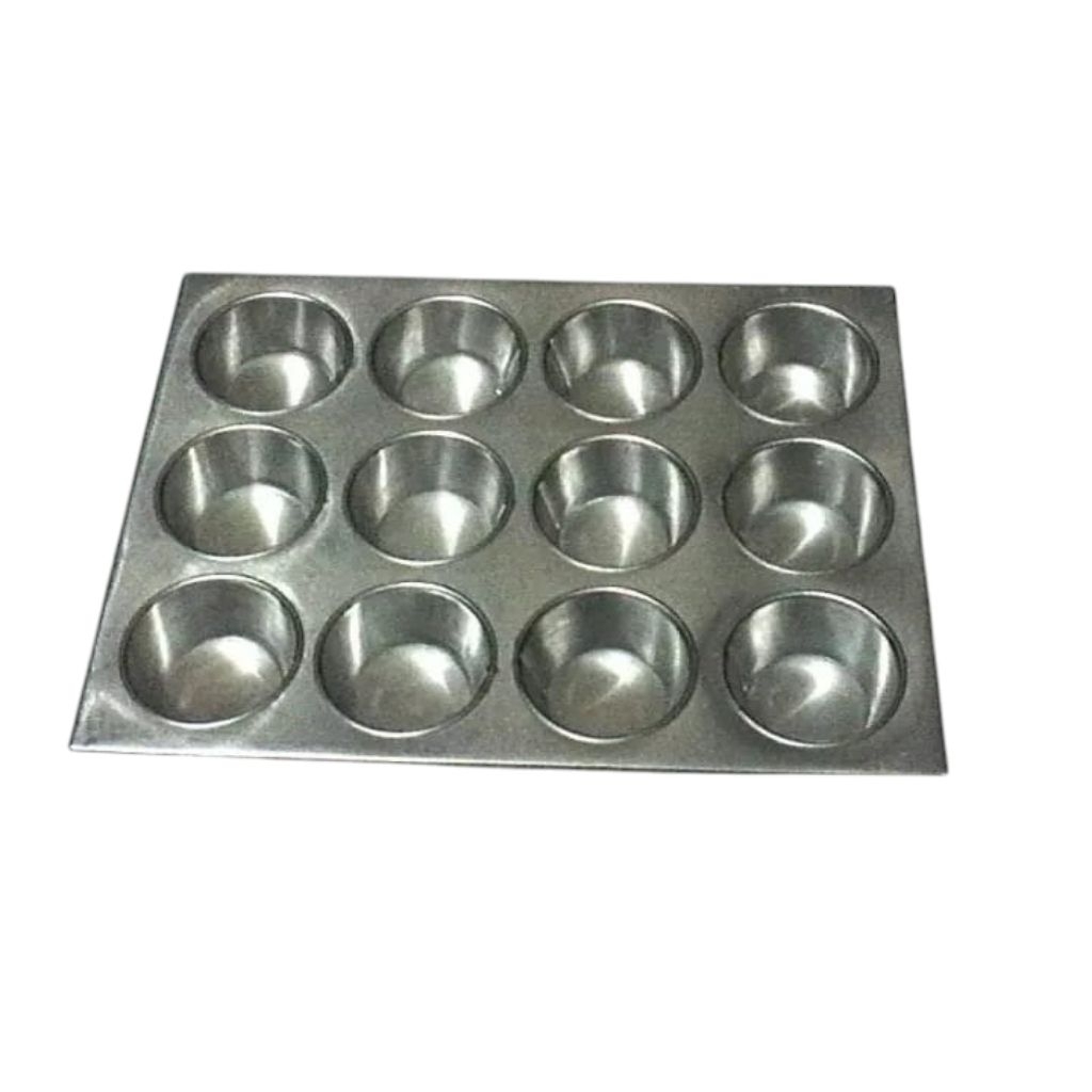 Loyang kue muffin UKURAN 26 x 20 x 3 CM diameter 5cm tinggi 2,5 cm