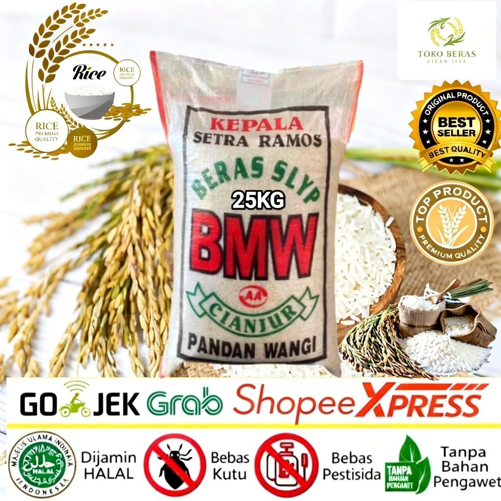 Beras Pandan Wangi Bmw Cianjur 25kg
