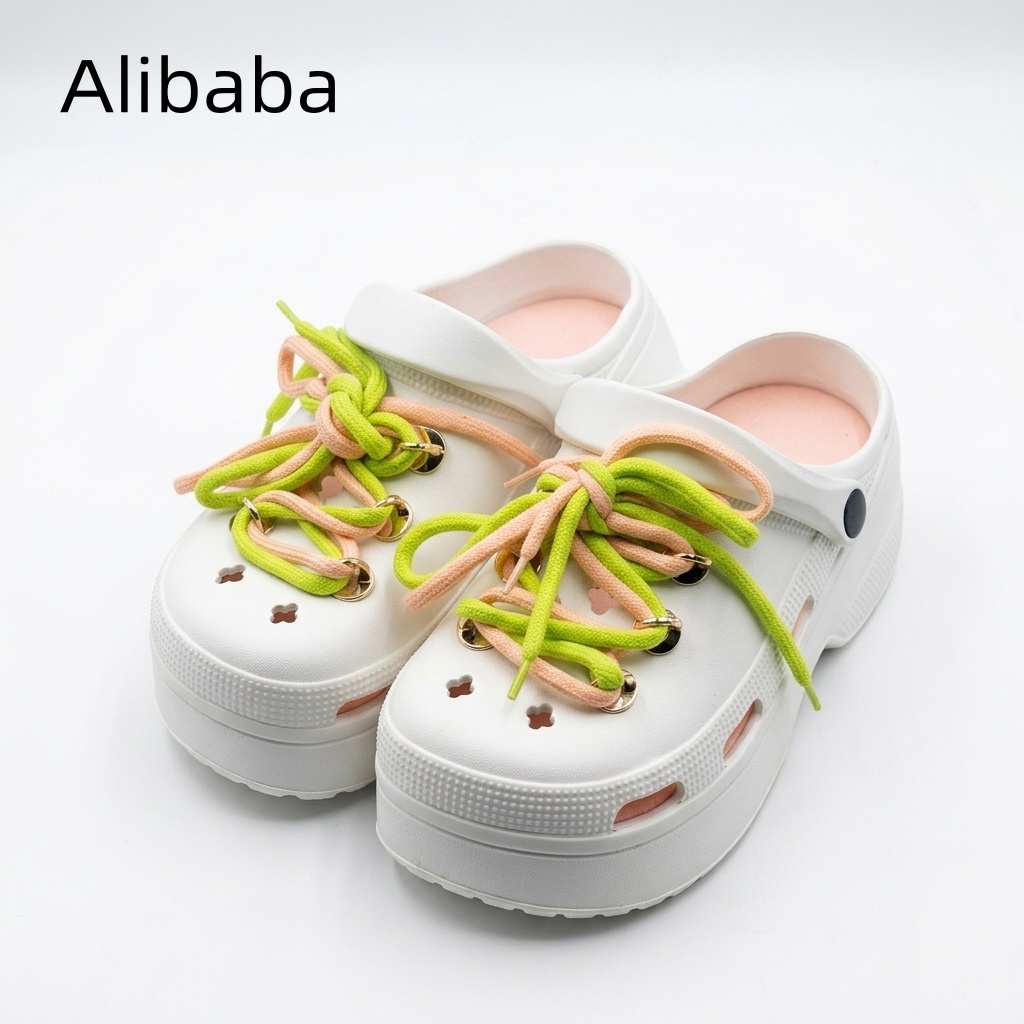 Alibaba Sandal Wanita Platform Tinggi Premium Bahan EVA Lembut Empuk Ringan Anti Slip Tidak Licin Ny