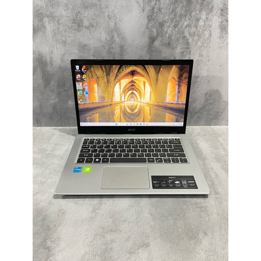 Laptop ACER ASPIRE 5 Intel i3 Gen 11 RAM 8GB SSD 512GB NVIDIA MX350