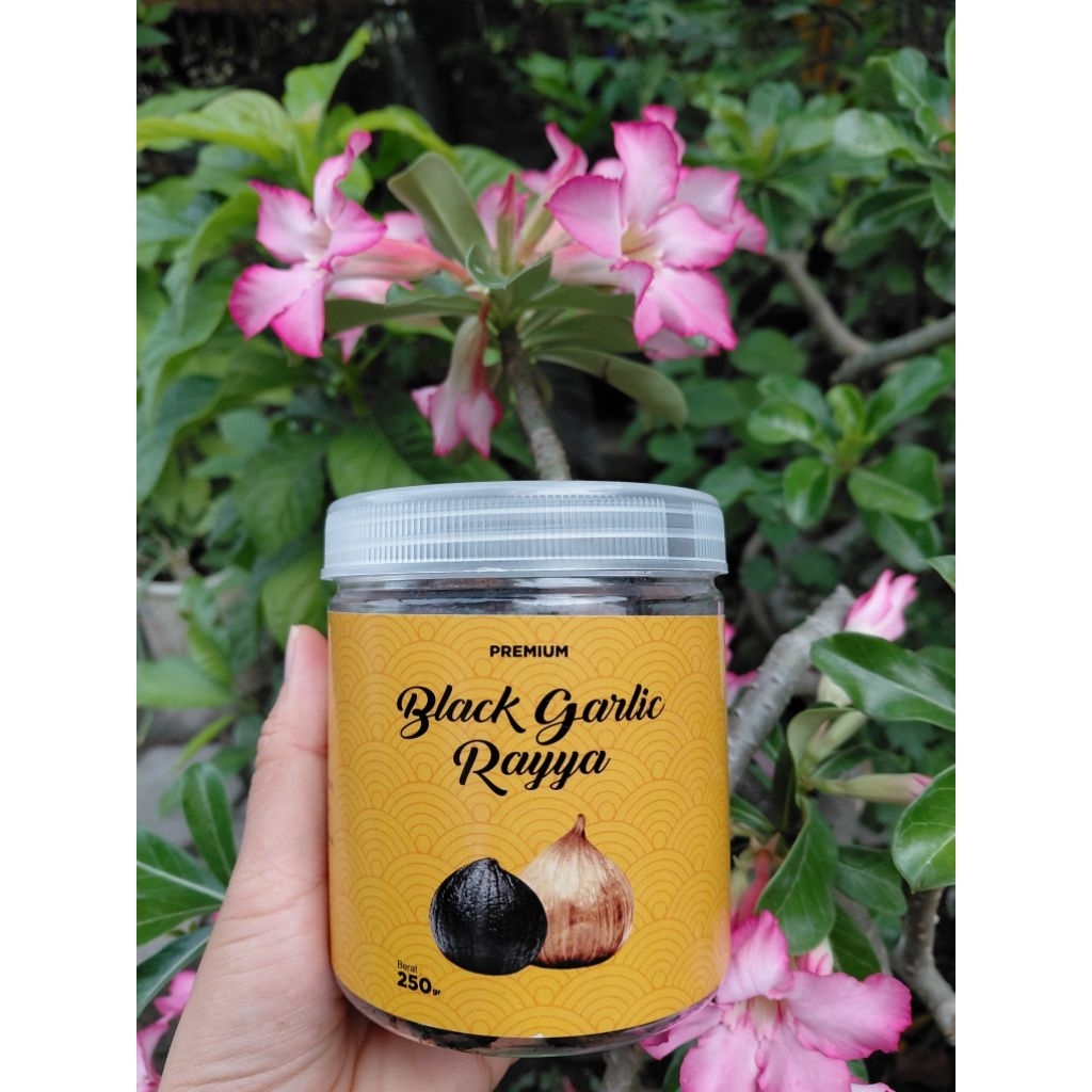 Bawang Hitam Tunggal (Black Garlic) Solo black garlic
