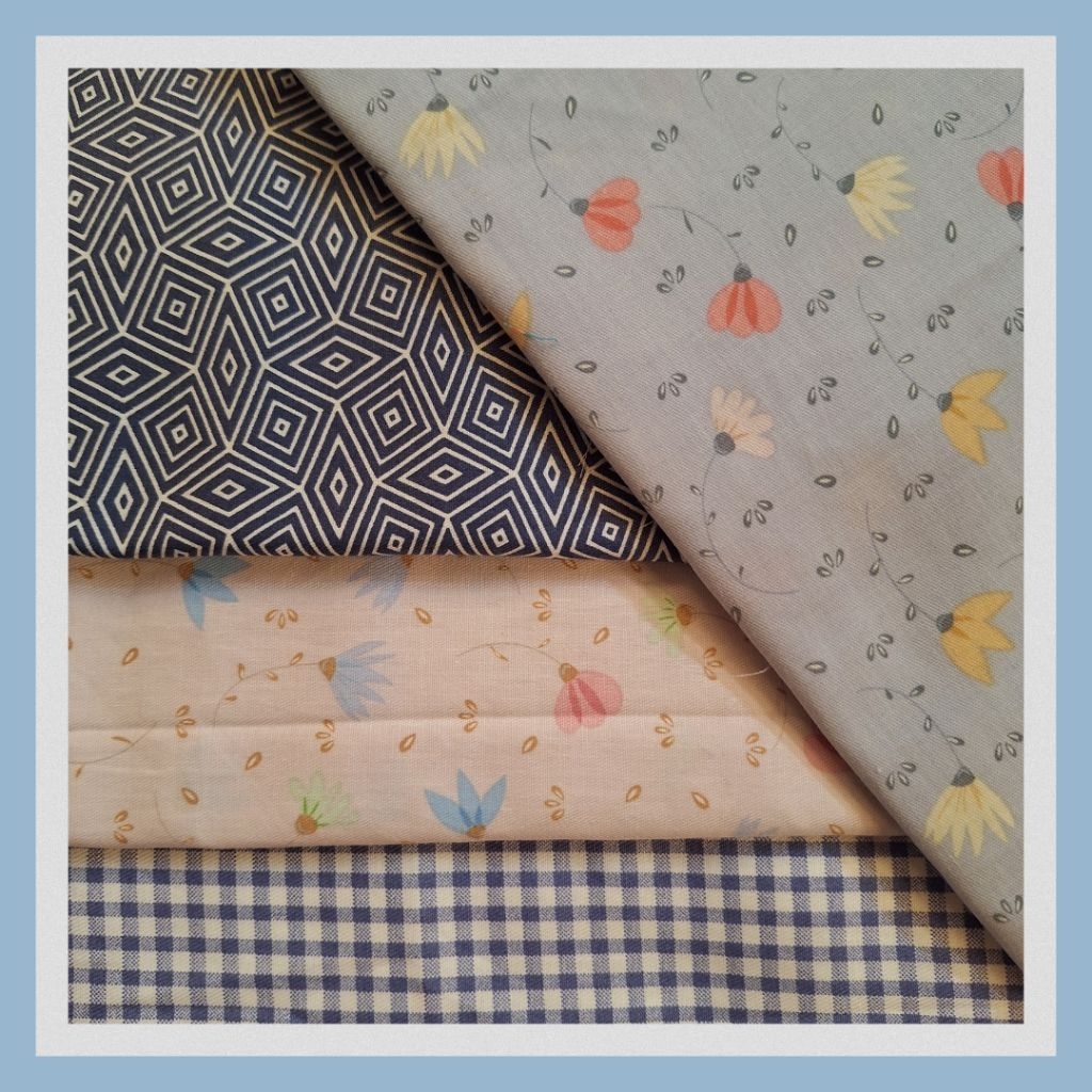 1 SET KAIN PERCA KATUN JAPAN DESIGN TOKAI SENKO ORIGINAL