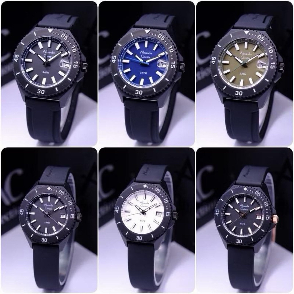 AC 8693 JAM TANGAN PRIA ALEXANDRE CHRISTIE AC8693