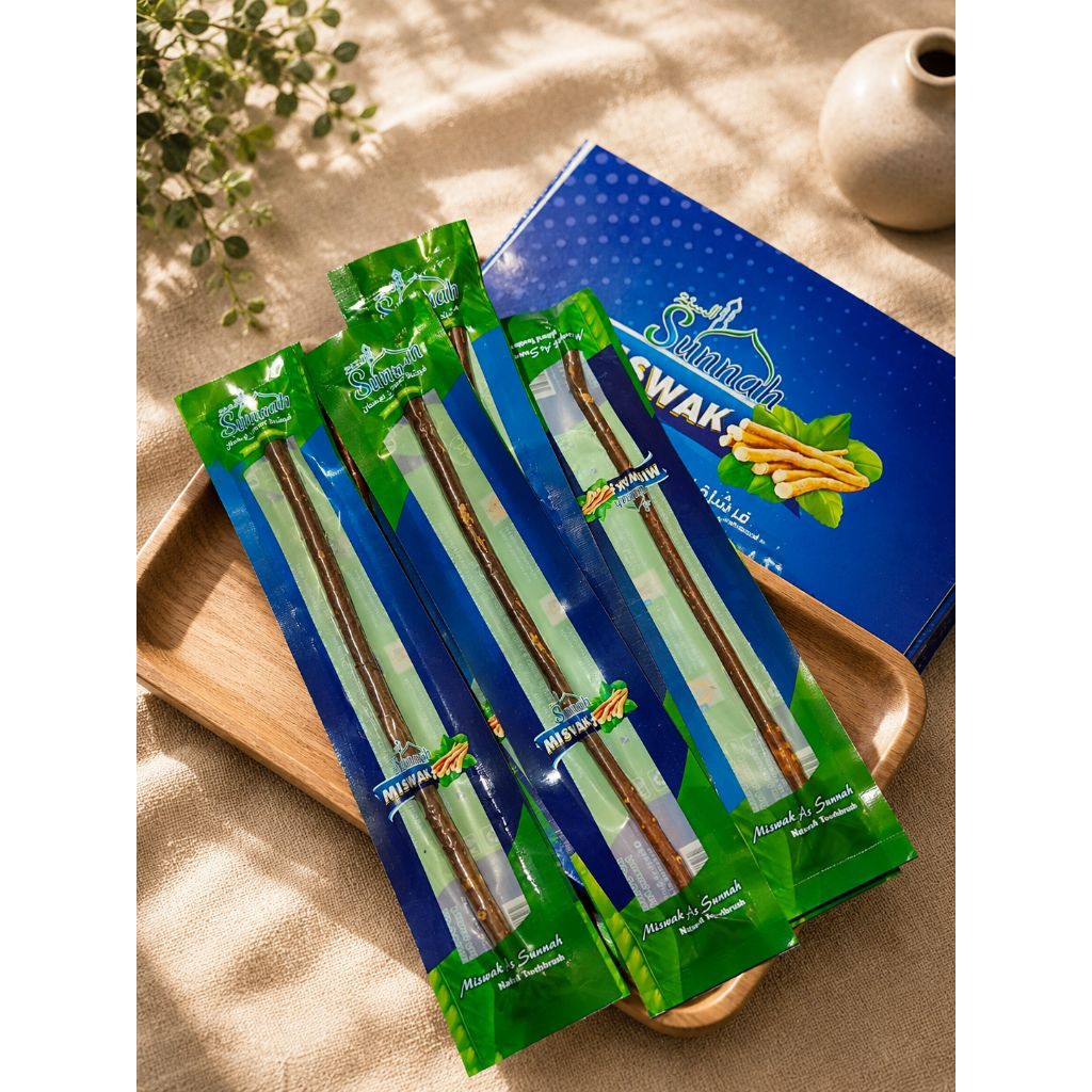Siwak Hitam Kayu Zaitun/ Siwak Miswak Asli