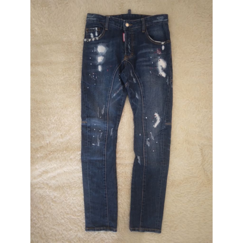 CELANA DSQUARED2 RIPPED