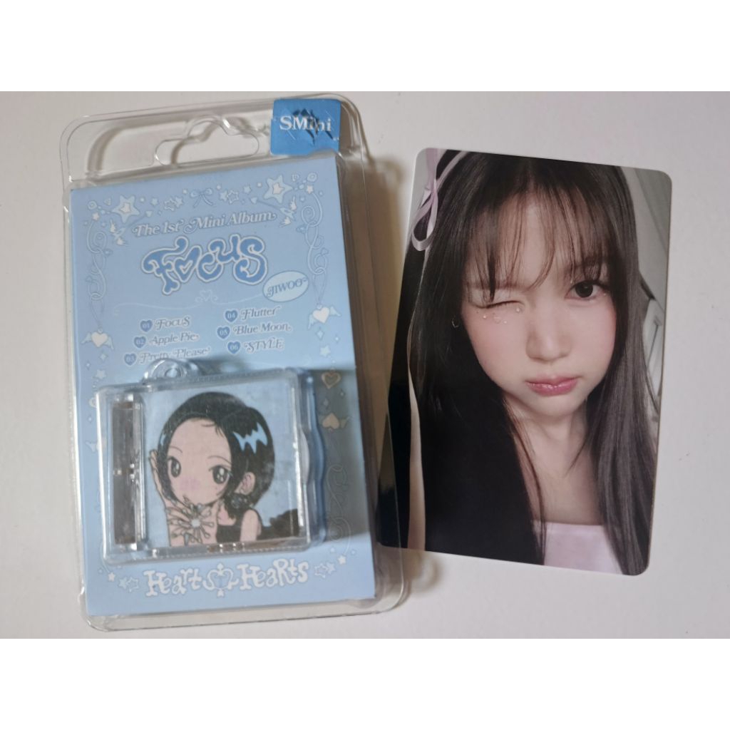 album smini focus hearts2hearts h2h jiwoo only