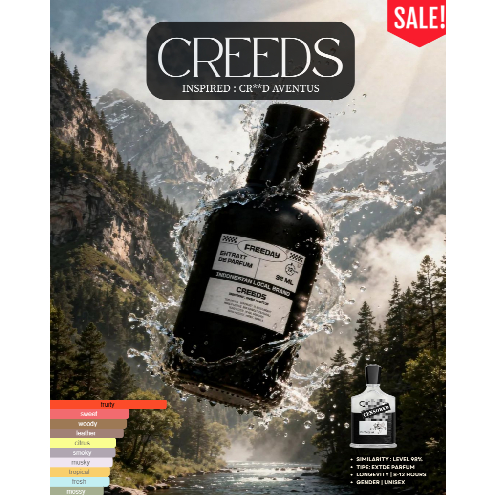 FREEDAY CREED AVNTUS 35ML EXTRAIT DE PARFUM