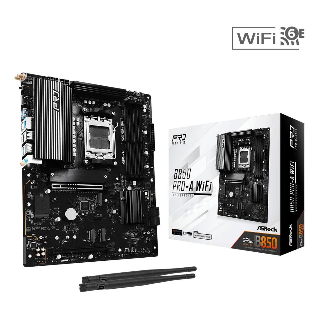 ASRock B850 Pro-A WiFi Motherboard AMD AM5 DDR5