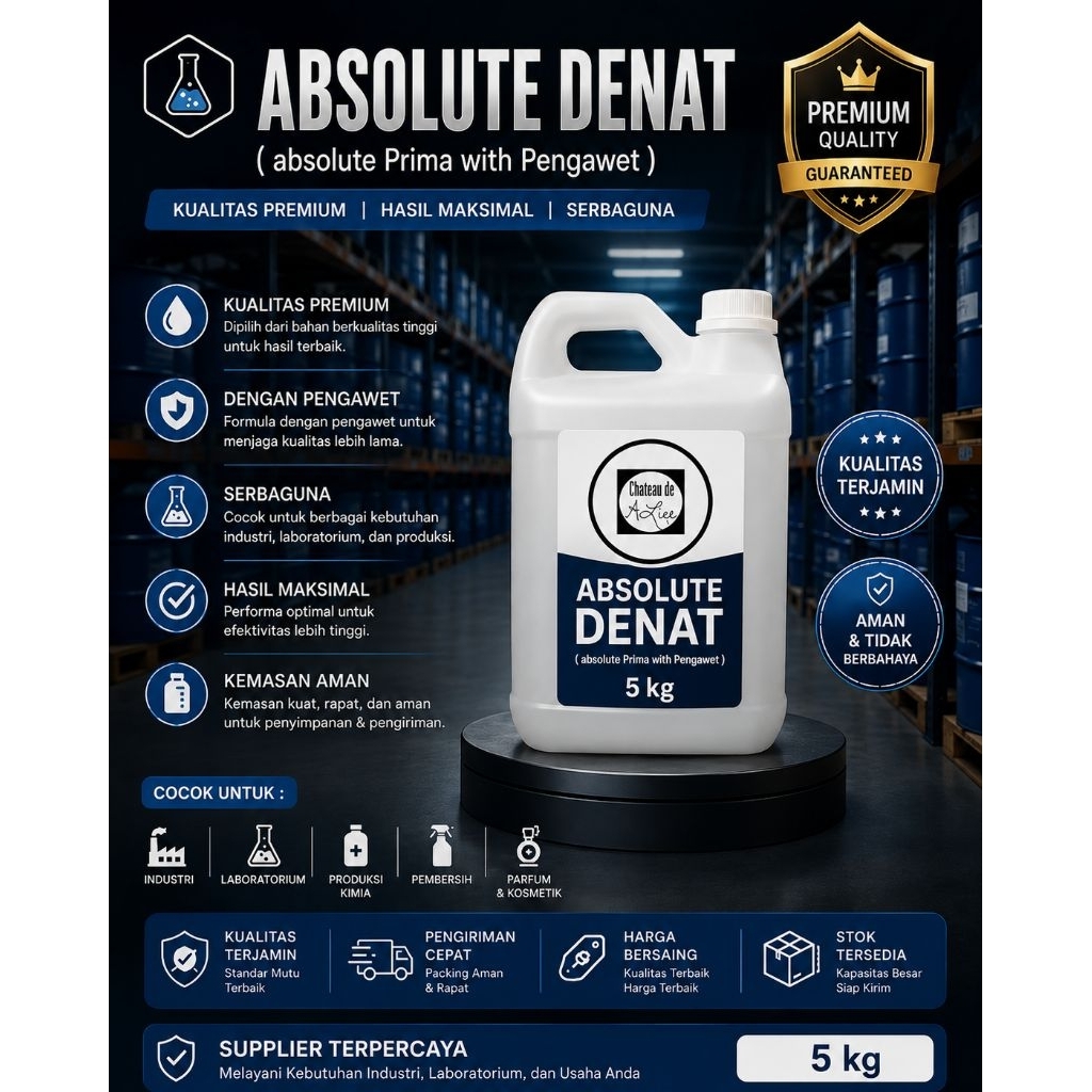Absolute Prima/ Absolute parfum / Absolute Denat / pengencer Parfum/pelarut Parfum/ Campuran buat pa