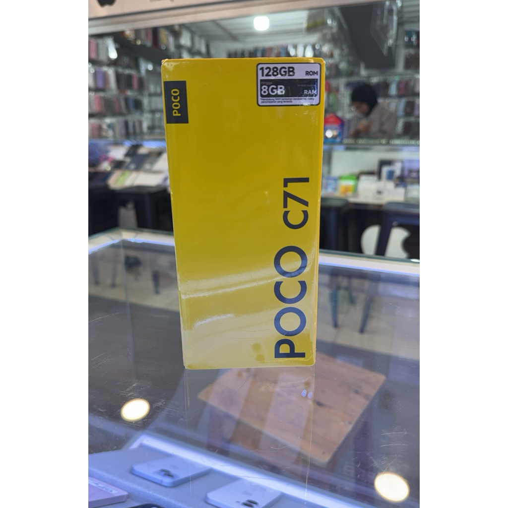 poco c71 ram 4/128gb new