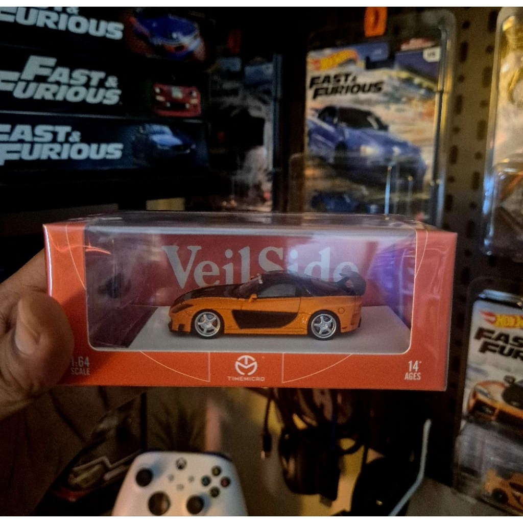time micro mazda rx7 veilside with figure han