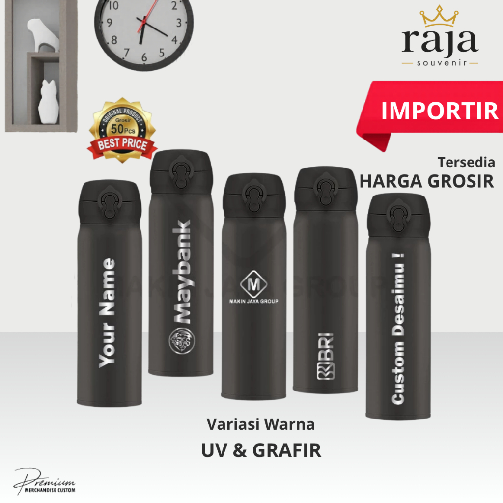 KHUSUS JASA CUSTOM CETAK TUMBLER LASER GRAFIR / PRINTING UV 1 SISI 2 SISI FULL KELILING FULL COLOR