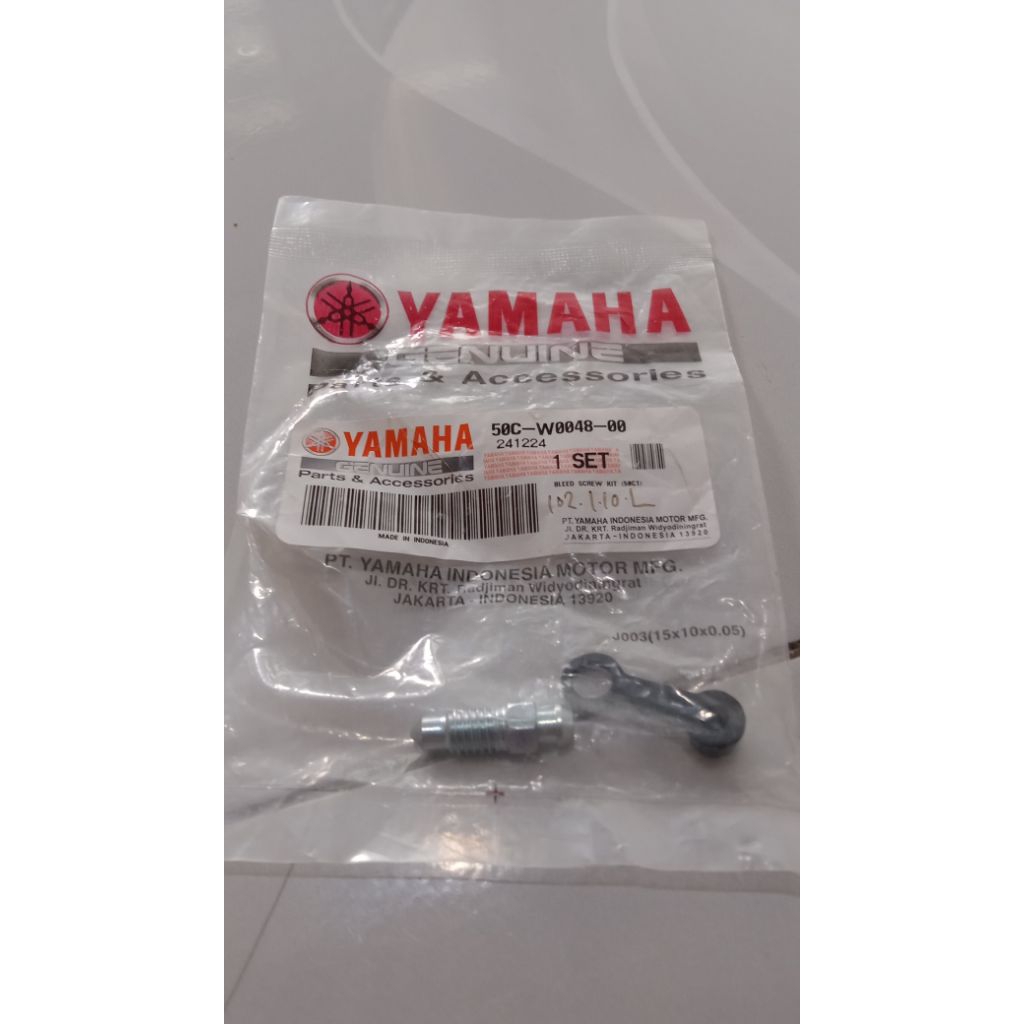 Baut Nepel Setelan Stelan Angin Kaliper Belakang Jupiter MX 135 New Jupiter MX King Vixion NVL NVA O