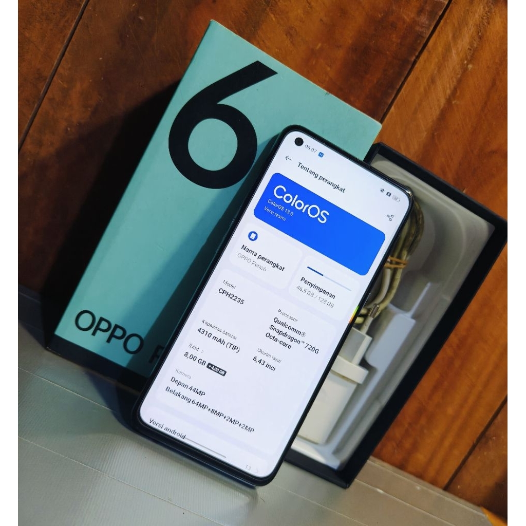 Oppo Reno 6 4G 8/128GB Second