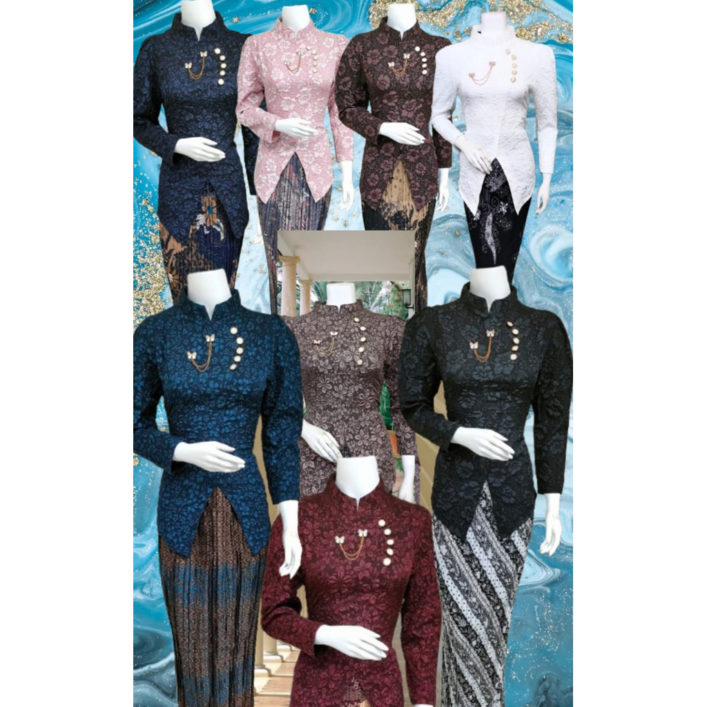 ATASAN KEBAYA JANGGAN JAGUAR FUKURO KEBAYA WISUDA KEBAYA EXLUSIVE KEBAYA PESTA