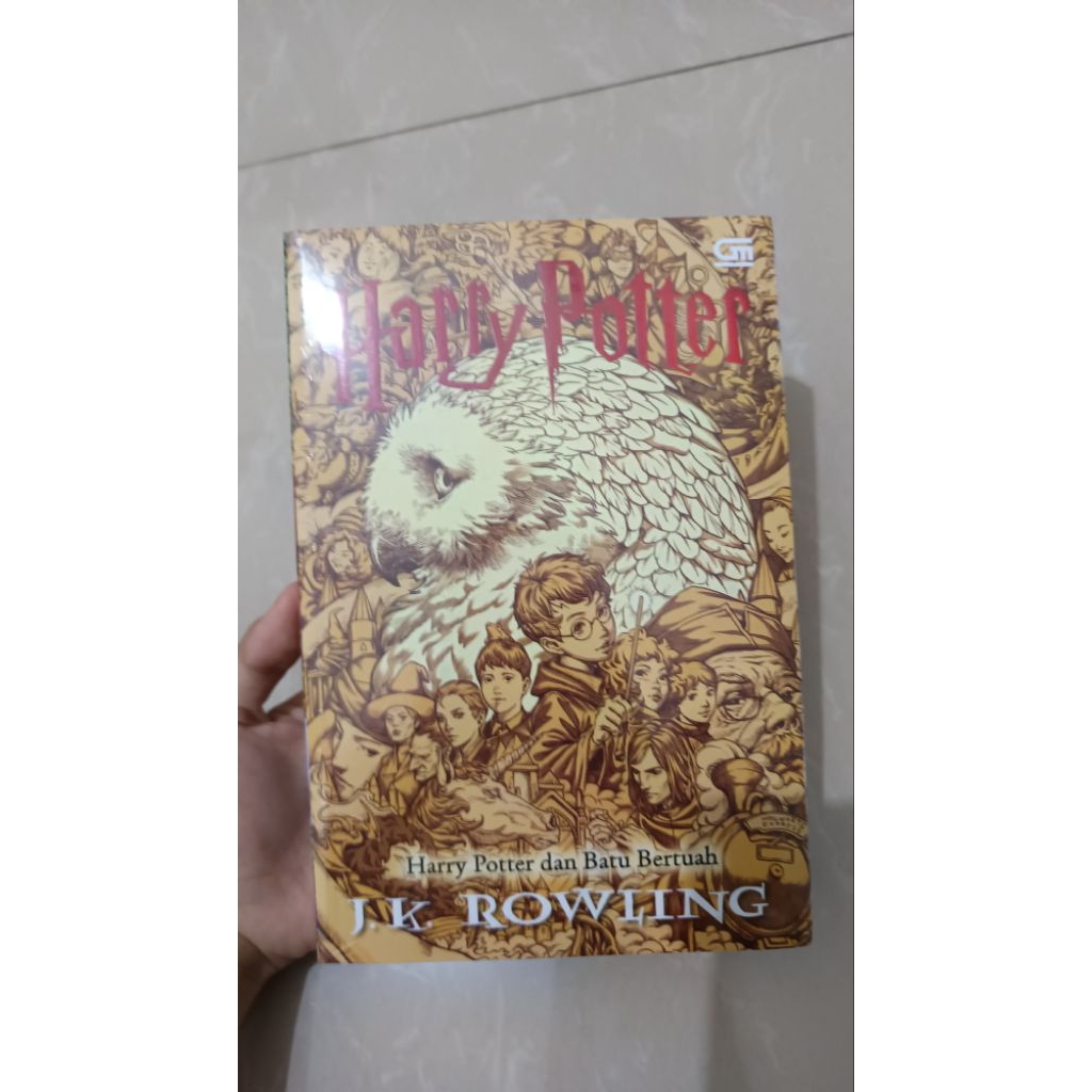 ASLI GRAMEDIA-Harry Potter dan Batu Bertuah - Novel Asli Bahasa Indonesia