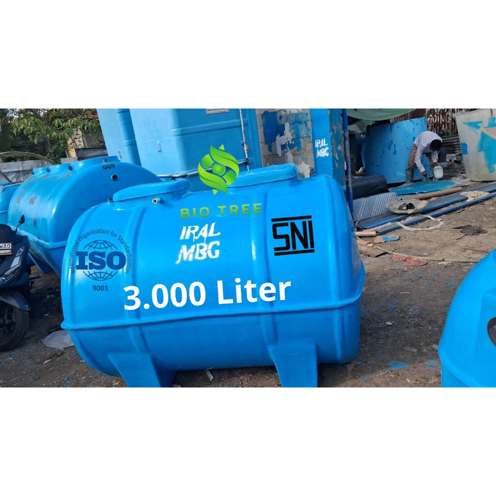 tangki ipal , tangki ipal mbg , tangki ipal resto 3000 liter