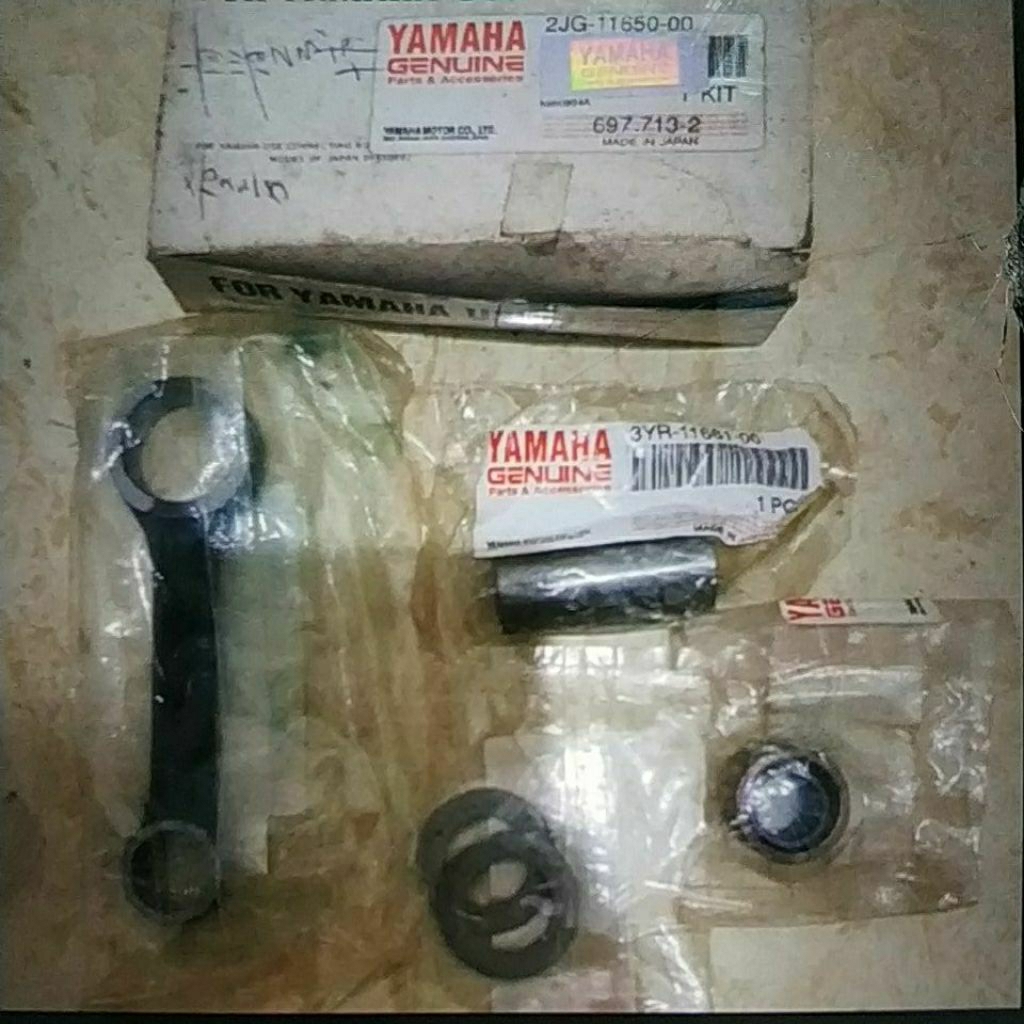 STANG SEHER CONNECTING ROD KIT FIZR 2JG-11650-00 ORI YGP