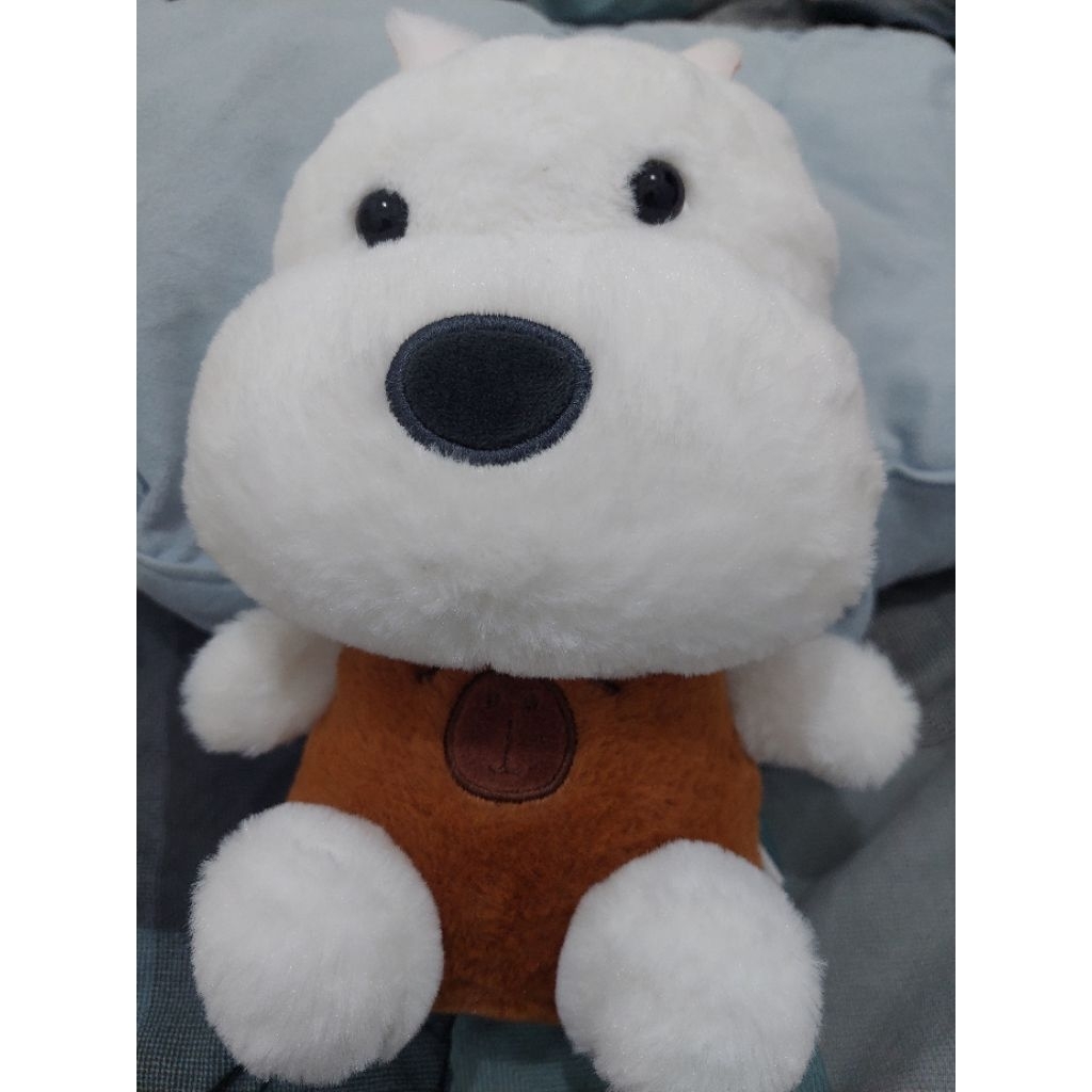 boneka capit bernard badan coklat