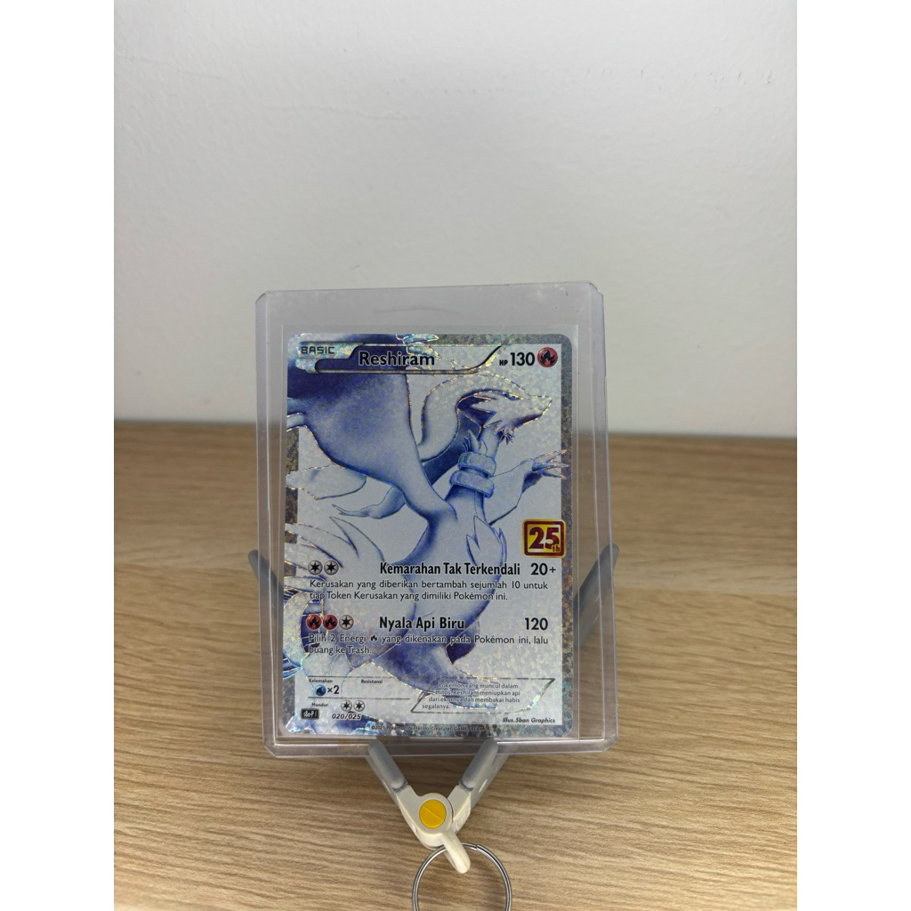 Kartu Pokemon - Reshiram 25th 020/025