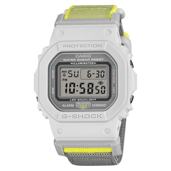Casio G-Shock DW-5600MNC-7A8DR Jam Tangan Pria Digital Kanvas Gshock Original