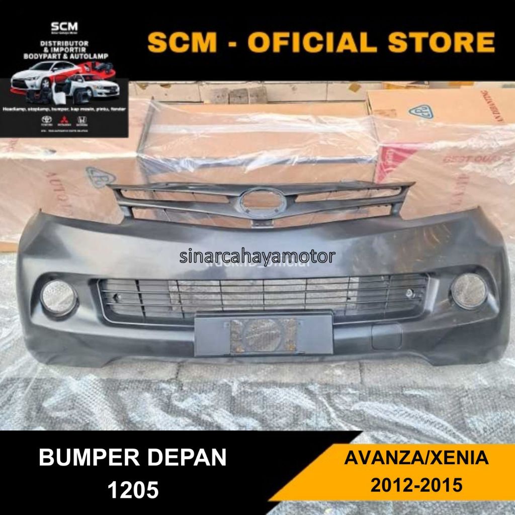bumper bemper BARU depan avanza xenia 2012 2013 2014 2015 *1205