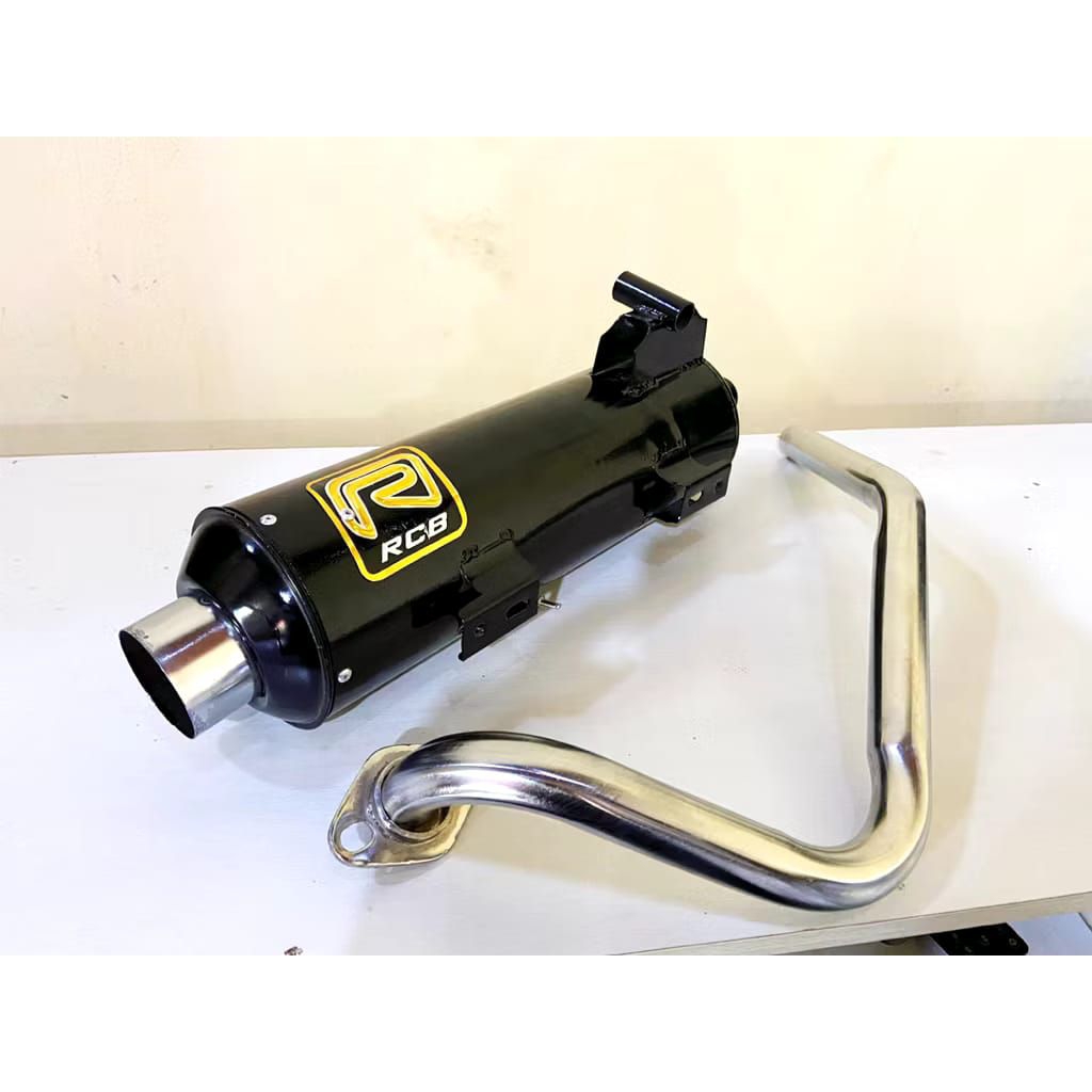 kenalpot standar racing RCB cotaing adem bas full set beat karbu scopy Fino Mio j Mio sporty beat st